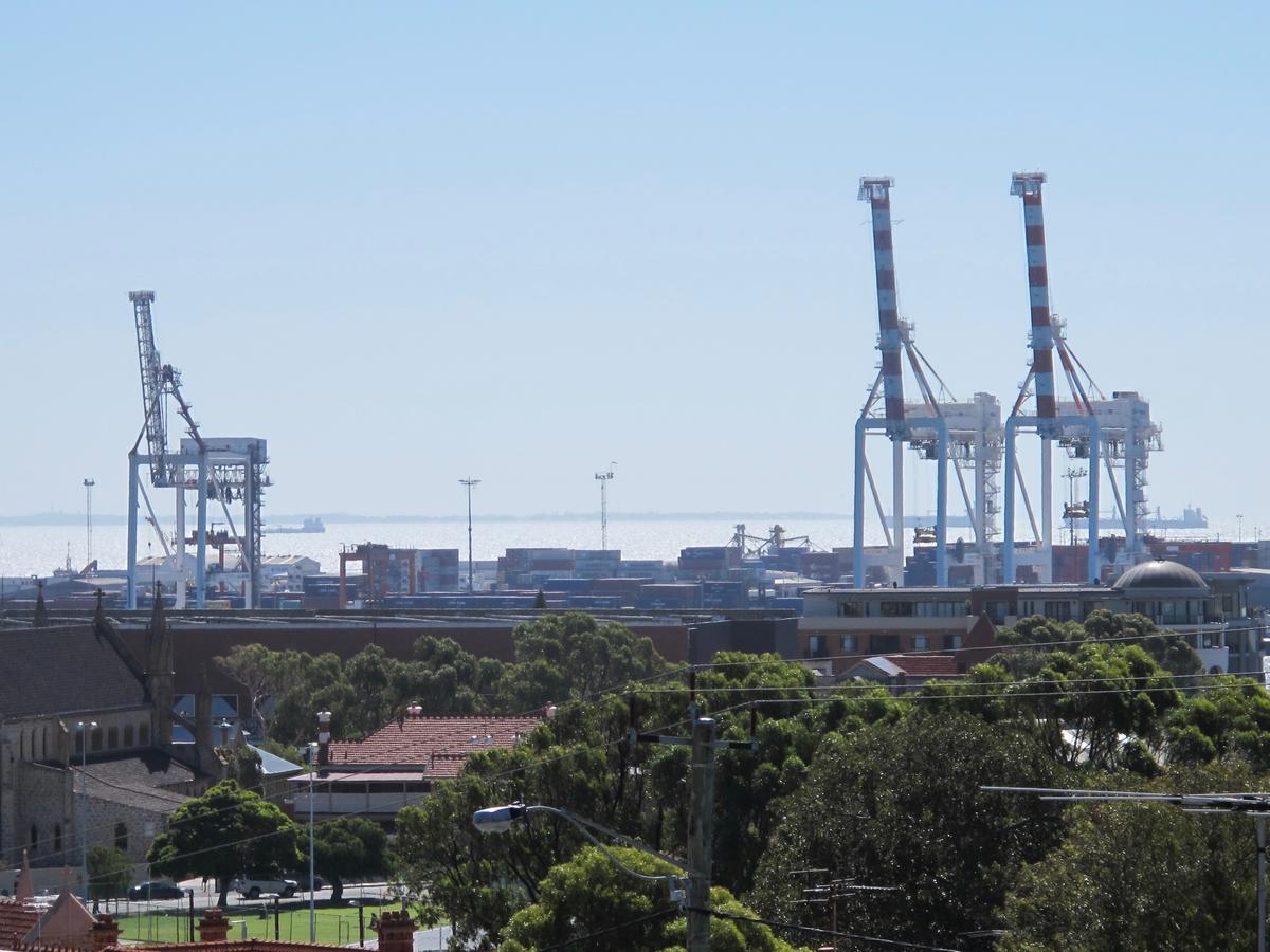 Studio 204 With Harbour, Ocean And Sunset Views From The Balcony Fremantle Kültér fotó
